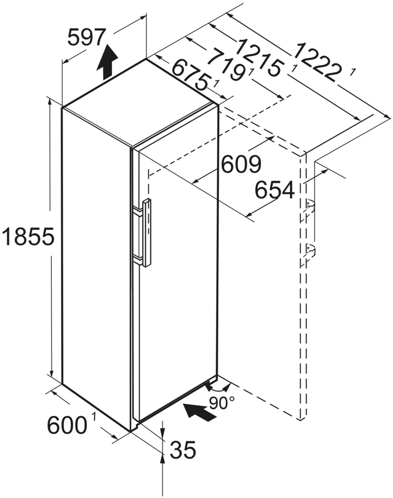 Холодильник LIEBHERR SRsdd 5230 Plus - 3