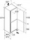 Двухкамерный холодильник LIEBHERR CNsdc 5703 Pure NoFrost